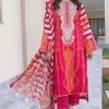 Alzohaib Rubina Vol 1 Chiffon Cotton Salwar Suit Catalog 5 Pcs