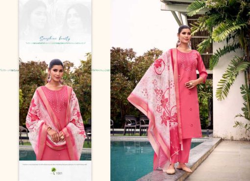 Ashwath Trendz Shahar Silk Salwar Suit Catalog 6 Pcs 3 510x370 - Ashwath Trendz Shahar Silk Salwar Suit Catalog 6 Pcs