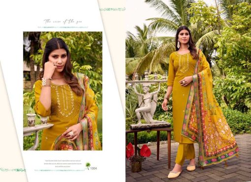 Ashwath Trendz Shahar Silk Salwar Suit Catalog 6 Pcs 4 510x370 - Ashwath Trendz Shahar Silk Salwar Suit Catalog 6 Pcs