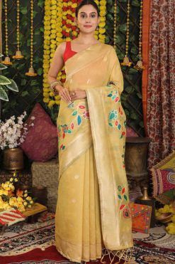 Astita Avyukta Cotton Saree Sari Catalog 3 Pcs