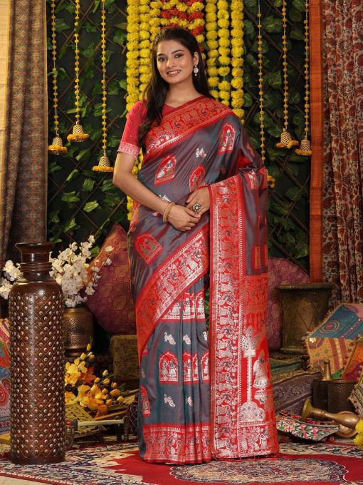 Astita Mridula Silk Saree Sari Catalog 6 Pcs 4 510x680 - Astita Mridula Silk Saree Sari Catalog 6 Pcs