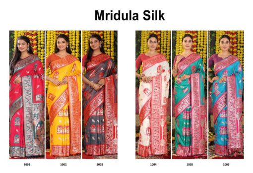 Astita Mridula Silk Saree Sari Catalog 6 Pcs 7 510x349 - Astita Mridula Silk Saree Sari Catalog 6 Pcs