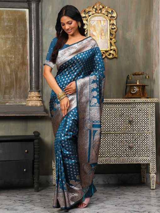 Astita Shubharambh Banarasi Silk Saree Sari Catalog 6 Pcs 1 510x680 - Astita Shubharambh Banarasi Silk Saree Sari Catalog 6 Pcs