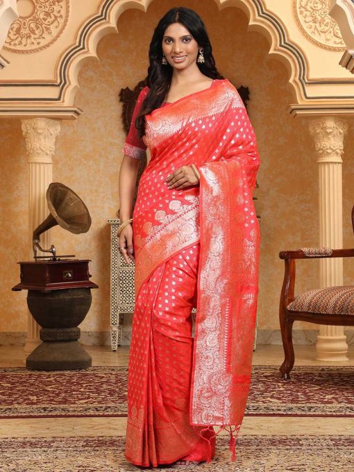 Astita Shubharambh Banarasi Silk Saree Sari Catalog 6 Pcs 4 510x680 - Astita Shubharambh Banarasi Silk Saree Sari Catalog 6 Pcs
