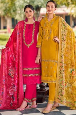 Belliza Hazel Silk Salwar Suit Catalog 6 Pcs