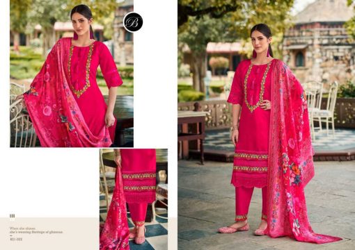 Belliza Hazel Silk Salwar Suit Catalog 6 Pcs 4 510x360 - Belliza Hazel Silk Salwar Suit Catalog 6 Pcs