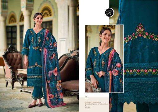 Belliza Hazel Silk Salwar Suit Catalog 6 Pcs 8 510x360 - Belliza Hazel Silk Salwar Suit Catalog 6 Pcs