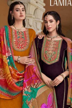 Belliza Lamia Cotton Salwar Suit Catalog 6 Pcs