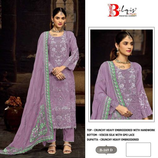 Bilqis B 169 A D Fancy Salwar Suit Catalog 4 Pcs 1 510x510 - Bilqis B 169 A-D Fancy Salwar Suit Catalog 4 Pcs
