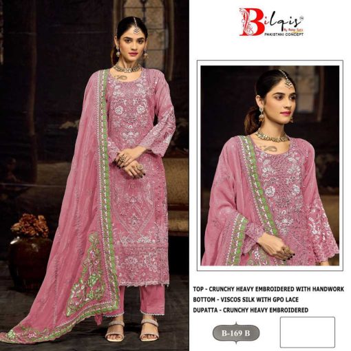 Bilqis B 169 A D Fancy Salwar Suit Catalog 4 Pcs 5 510x510 - Bilqis B 169 A-D Fancy Salwar Suit Catalog 4 Pcs