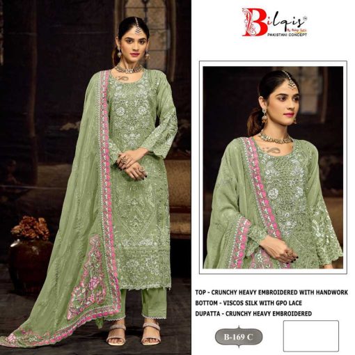 Bilqis B 169 A D Fancy Salwar Suit Catalog 4 Pcs 7 510x510 - Bilqis B 169 A-D Fancy Salwar Suit Catalog 4 Pcs