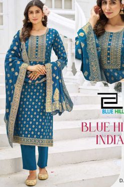Blue Hills India Vol 1 Kurti with Dupatta Bottom Rayon Catalog 6 Pcs