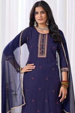 Blue Hills Isha Kurti with Dupatta Bottom Rayon Catalog 6 Pcs