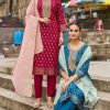 Blue Hills Royal Touch Vol 18 Kurti with Dupatta Bottom Rayon Catalog 6 Pcs