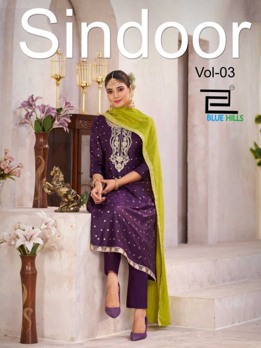 Blue Hills Sindoor Vol 3 Kurti with Dupatta Bottom Chanderi Catalog 4 Pcs 2 510x680 - Blue Hills Sindoor Vol 3 Kurti with Dupatta Bottom Chanderi Catalog 4 Pcs