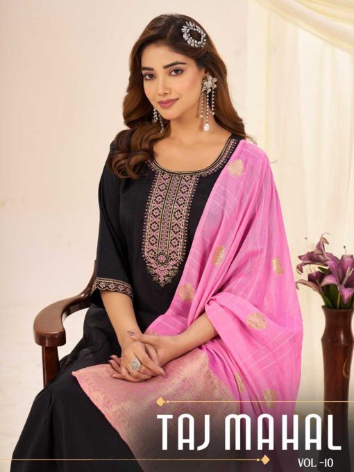 Blue Hills Taj Mahal Vol 10 Kurti with Dupatta Bottom Silk Catalog 6 Pcs 2 510x680 - Blue Hills Taj Mahal Vol 10 Kurti with Dupatta Bottom Silk Catalog 6 Pcs