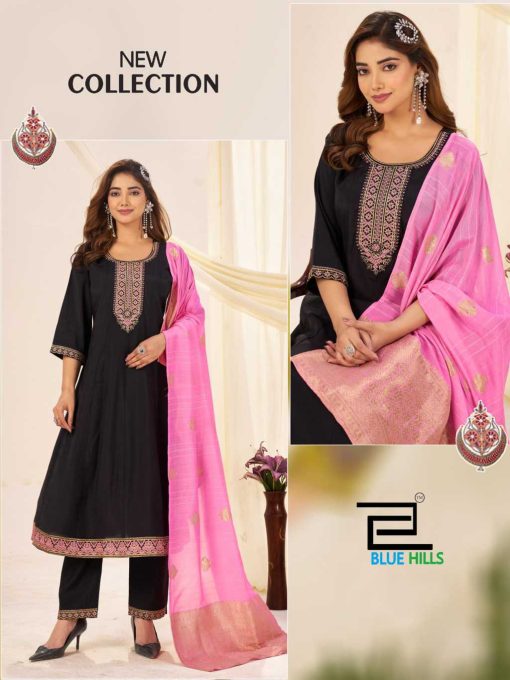 Blue Hills Taj Mahal Vol 10 Kurti with Dupatta Bottom Silk Catalog 6 Pcs 4 510x680 - Blue Hills Taj Mahal Vol 10 Kurti with Dupatta Bottom Silk Catalog 6 Pcs