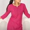 Blue Hills Teacher Rayon Kurti Catalog 6 Pcs