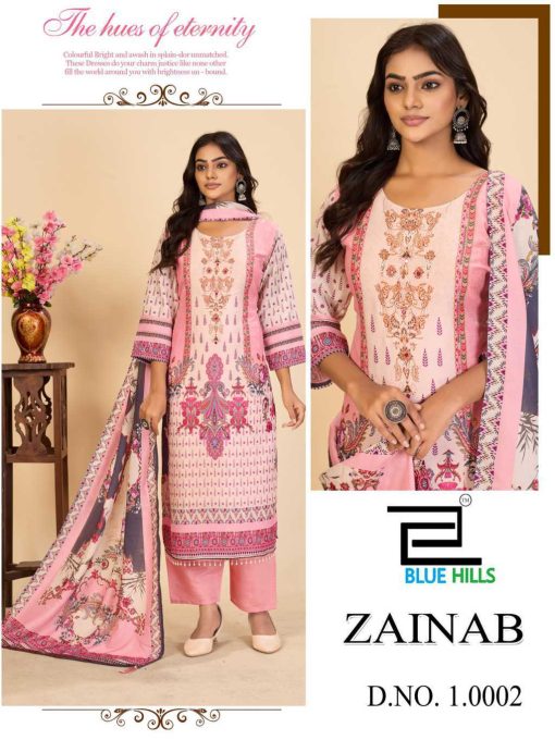 Blue Hills Zainab Vol 10 Kurti with Dupatta Bottom Muslin Catalog 4 Pcs 4 510x680 - Blue Hills Zainab Vol 10 Kurti with Dupatta Bottom Muslin Catalog 4 Pcs