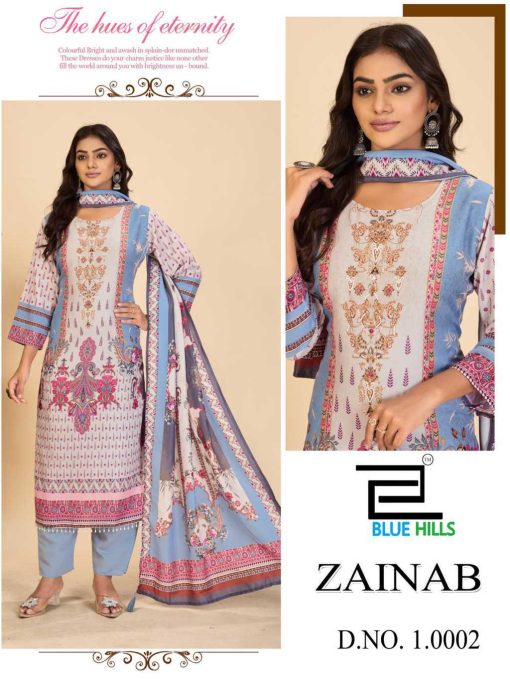Blue Hills Zainab Vol 10 Kurti with Dupatta Bottom Muslin Catalog 4 Pcs 5 510x680 - Blue Hills Zainab Vol 10 Kurti with Dupatta Bottom Muslin Catalog 4 Pcs