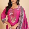 Blue Hills Zainab Vol 5 Kurti with Dupatta Bottom Muslin Catalog 4 Pcs