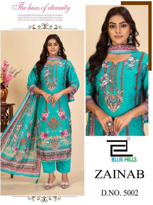 Blue Hills Zainab Vol 5 Kurti with Dupatta Bottom Muslin Catalog 4 Pcs 3 510x680 - Blue Hills Zainab Vol 5 Kurti with Dupatta Bottom Muslin Catalog 4 Pcs