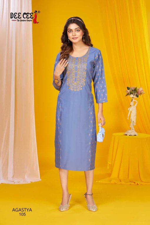 Deecee Agastya Silk Kurti Catalog 6 Pcs 7 510x765 - Deecee Agastya Silk Kurti Catalog 6 Pcs