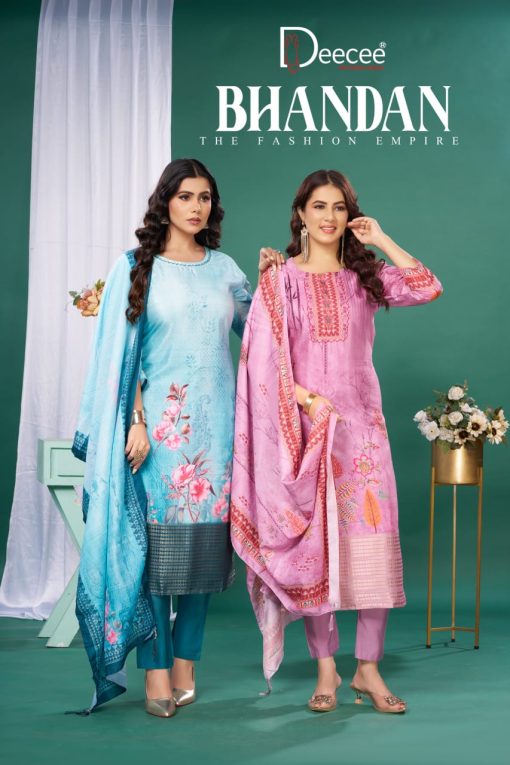 Deecee Bhandan Kurti with Dupatta Bottom Silk Catalog 6 Pcs 1 510x765 - Deecee Bhandan Kurti with Dupatta Bottom Silk Catalog 6 Pcs