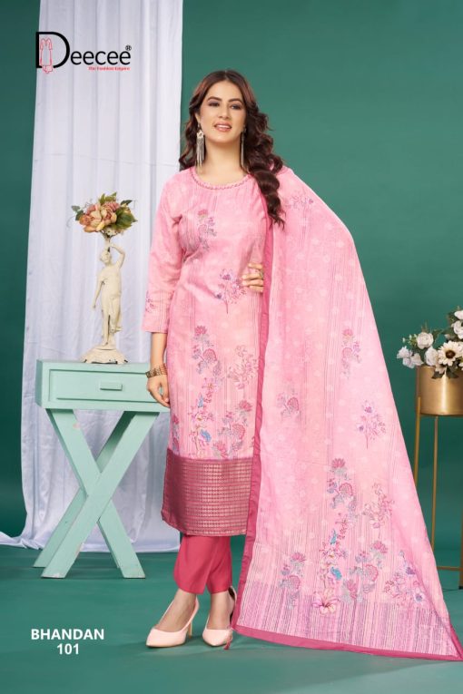 Deecee Bhandan Kurti with Dupatta Bottom Silk Catalog 6 Pcs 2 510x765 - Deecee Bhandan Kurti with Dupatta Bottom Silk Catalog 6 Pcs