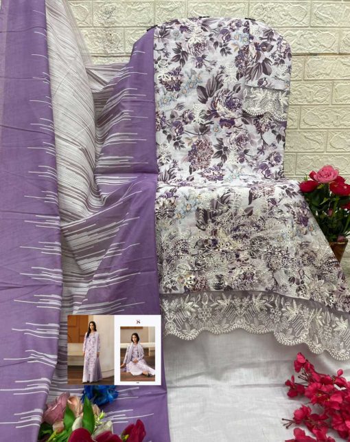 Deepsy Afrozeh Chikankari Lawn 25 Cotton Chiffon Salwar Suit Catalog 8 Pcs 17 510x643 - Deepsy Afrozeh Chikankari Lawn 25 Cotton Chiffon Salwar Suit Catalog 8 Pcs