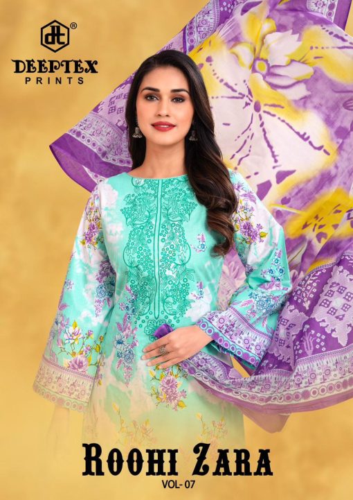 Deeptex Roohi Zara Vol 7 Cotton Salwar Suit Catalog 8 Pcs 2 510x721 - Deeptex Roohi Zara Vol 7 Cotton Salwar Suit Catalog 8 Pcs