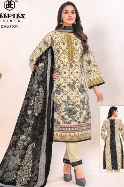 Deeptex Roohi Zara Vol 7 Cotton Salwar Suit Catalog 8 Pcs