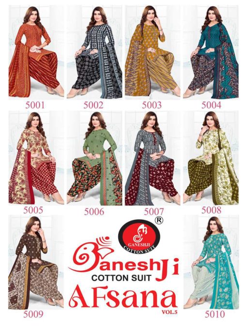 Ganeshji Afsana Vol 5 Cotton Salwar Suit Catalog 10 Pcs 12 510x675 - Ganeshji Afsana Vol 5 Cotton Salwar Suit Catalog 10 Pcs