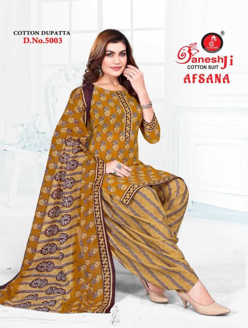 Ganeshji Afsana Vol 5 Cotton Salwar Suit Catalog 10 Pcs 4 510x675 - Ganeshji Afsana Vol 5 Cotton Salwar Suit Catalog 10 Pcs