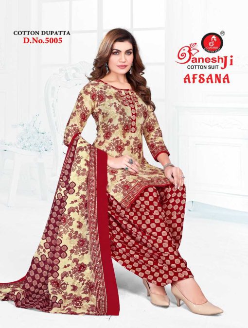 Ganeshji Afsana Vol 5 Cotton Salwar Suit Catalog 10 Pcs 6 510x675 - Ganeshji Afsana Vol 5 Cotton Salwar Suit Catalog 10 Pcs