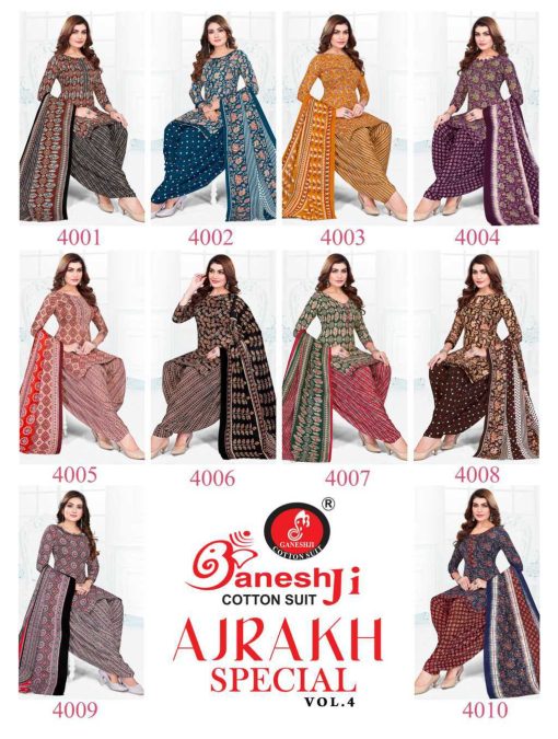 Ganeshji Ajrakh Special Vol 4 Cotton Salwar Suit Catalog 10 Pcs 12 510x675 - Ganeshji Ajrakh Special Vol 4 Cotton Salwar Suit Catalog 10 Pcs