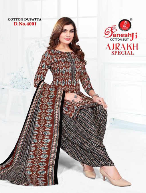 Ganeshji Ajrakh Special Vol 4 Cotton Salwar Suit Catalog 10 Pcs 2 510x675 - Ganeshji Ajrakh Special Vol 4 Cotton Salwar Suit Catalog 10 Pcs