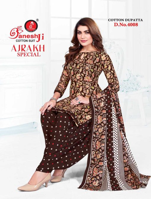 Ganeshji Ajrakh Special Vol 4 Cotton Salwar Suit Catalog 10 Pcs 9 510x675 - Ganeshji Ajrakh Special Vol 4 Cotton Salwar Suit Catalog 10 Pcs