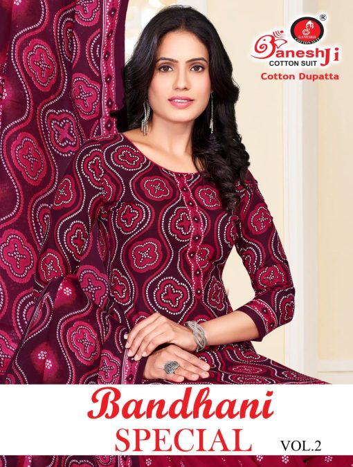 Ganeshji Bandhani Special Vol 2 Cotton Salwar Suit Catalog 10 Pcs 1 510x675 - Ganeshji Bandhani Special Vol 2 Cotton Salwar Suit Catalog 10 Pcs