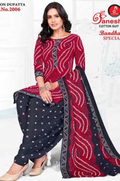 Ganeshji Bandhani Special Vol 2 Cotton Salwar Suit Catalog 10 Pcs