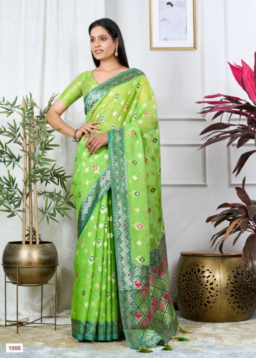 Hi Studio Atrangi Linen Series Vol 5 Saree Sari Catalog 6 Pcs 8 510x714 - Hi Studio Atrangi Linen Series Vol 5 Saree Sari Catalog 6 Pcs