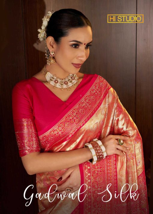 Hi Studio Gadwal Silk Saree Sari Catalog 5 Pcs 1 510x714 - Hi Studio Gadwal Silk Saree Sari Catalog 5 Pcs