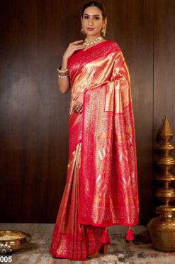 Hi Studio Gadwal Silk Saree Sari Catalog 5 Pcs 247x371 - Surat Fabrics