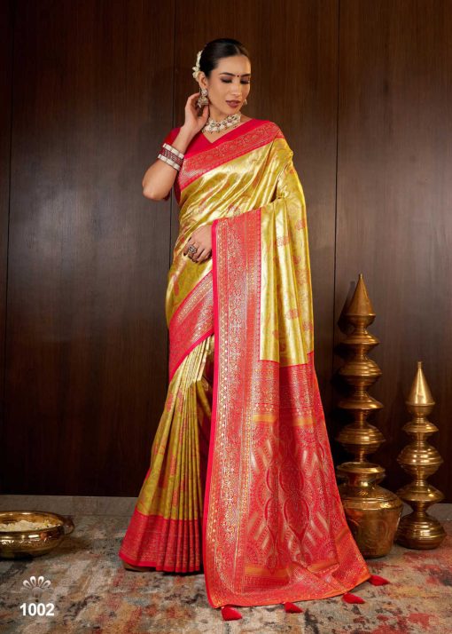 Hi Studio Gadwal Silk Saree Sari Catalog 5 Pcs 4 510x714 - Hi Studio Gadwal Silk Saree Sari Catalog 5 Pcs