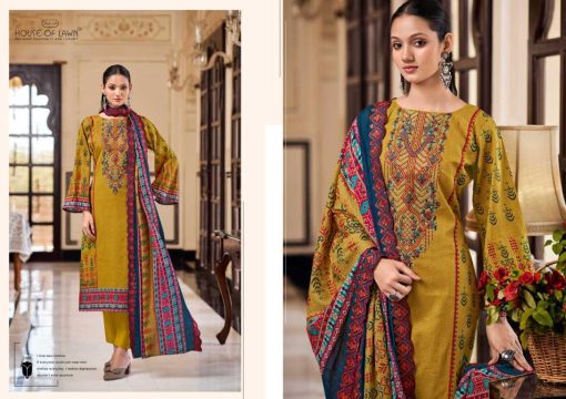 House of Lawn Bin Saeed Cotton Salwar Suit Catalog 8 Pcs 8 510x360 - House of Lawn Bin Saeed Cotton Salwar Suit Catalog 8 Pcs