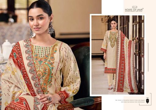 House of Lawn Bin Saeed Cotton Salwar Suit Catalog 8 Pcs 9 510x360 - House of Lawn Bin Saeed Cotton Salwar Suit Catalog 8 Pcs