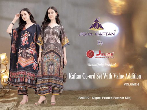 Jisha Kaftan CO ORD Set with Value Addition Vol 2 Silk Wholesale Catalog 8 Pcs 1 510x383 - Jisha Kaftan CO ORD Set with Value Addition Vol 2 Silk Wholesale Catalog 8 Pcs