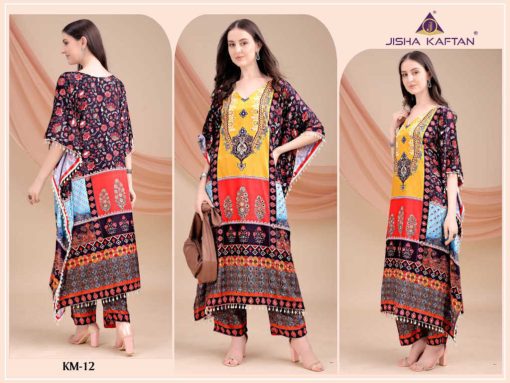 Jisha Kaftan CO ORD Set with Value Addition Vol 2 Silk Wholesale Catalog 8 Pcs 5 510x383 - Jisha Kaftan CO ORD Set with Value Addition Vol 2 Silk Wholesale Catalog 8 Pcs