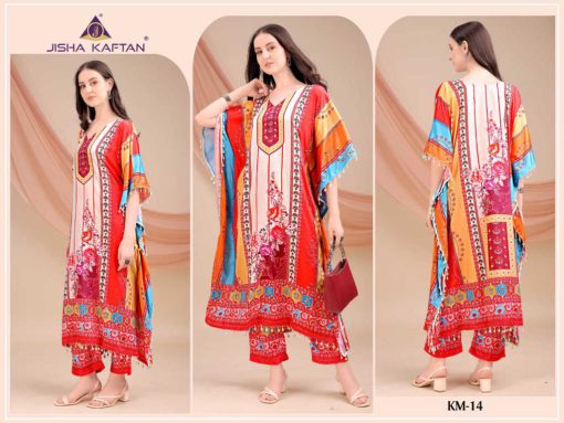 Jisha Kaftan CO ORD Set with Value Addition Vol 2 Silk Wholesale Catalog 8 Pcs 7 510x383 - Jisha Kaftan CO ORD Set with Value Addition Vol 2 Silk Wholesale Catalog 8 Pcs