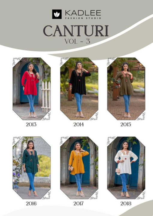 Kadlee Centuri Vol 3 Rayon Kurti Catalog 6 Pcs 11 510x719 - Kadlee Centuri Vol 3 Rayon Kurti Catalog 6 Pcs